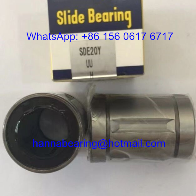 SDE12Y Linear Bushing Bearing / Resin Retainer Slide Bearing 12x22x32mm
