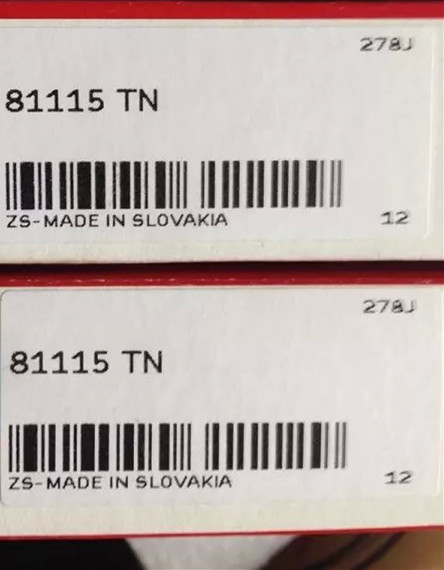 K81115 TN Cylindrical roller and cage thrust assembly 75X100 mm