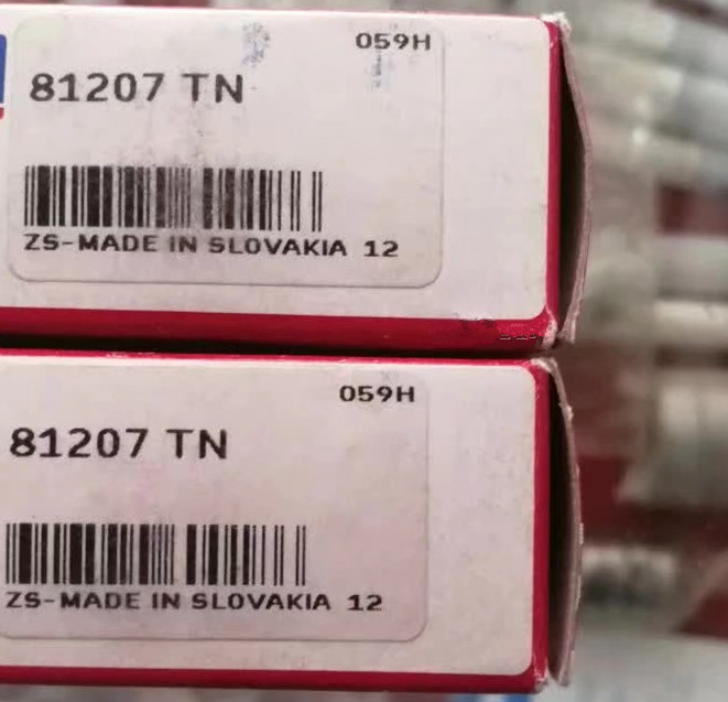 K 81207 TN Cylindrical roller and cage thrust assembly 35x62x7.5 mm