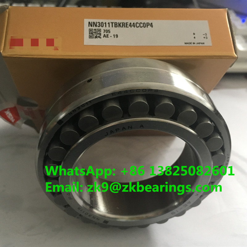 NN3011TBKRE44CC0P4 Double Row Cylindrical Roller Bearing 55x90x26 mm