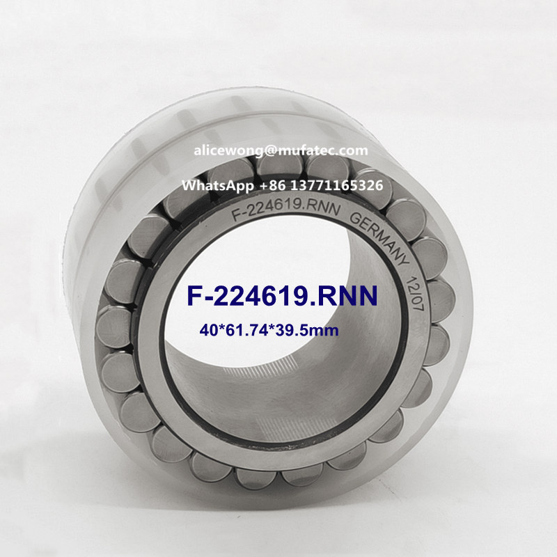 F-224619.RNN F-224619 gearbox bearings double row cylindrical roller bearings 40*61.74*39.5mm