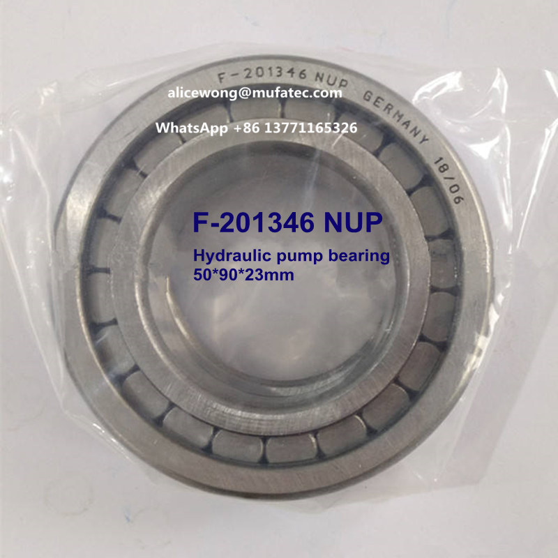 F-201346 NUP F-201346.02.NUP hydraulic pump bearings radial cylindrical roller bearings 50*90*23mm