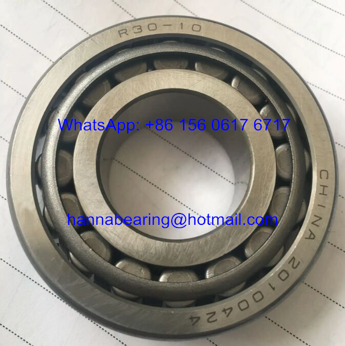 R30-9 Auto Shaft Bearing / Tapered Roller Bearing 30x55x16mm