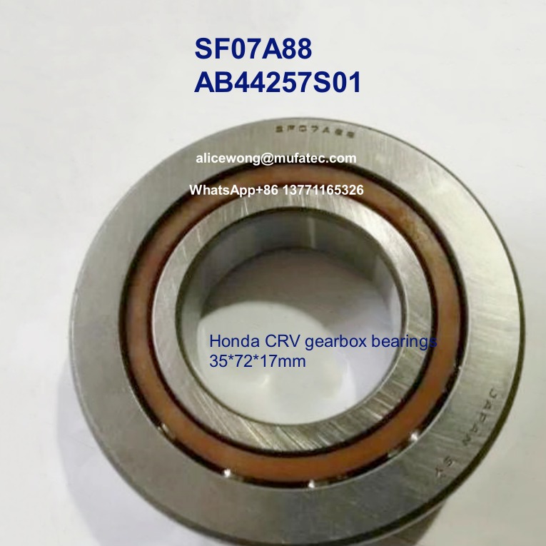 SF07A88 AB44257S01 Honda CR-V differential part gearbox bearings 35*72*17mm