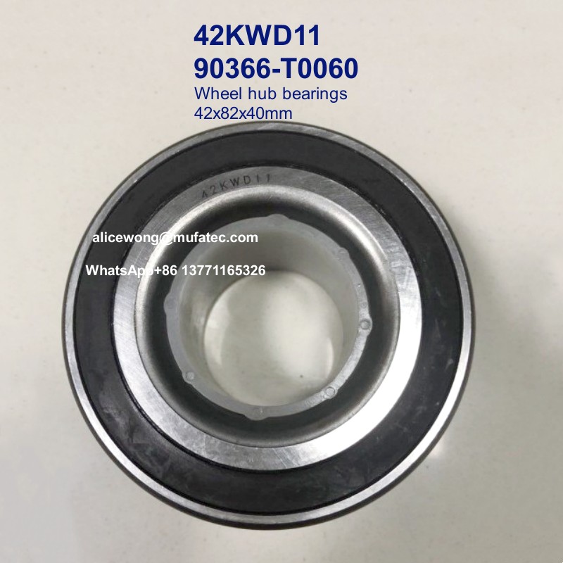 42KWD11 90366-T0060 Toyota Hilux Revo rear wheel bearings 42x82x40mm