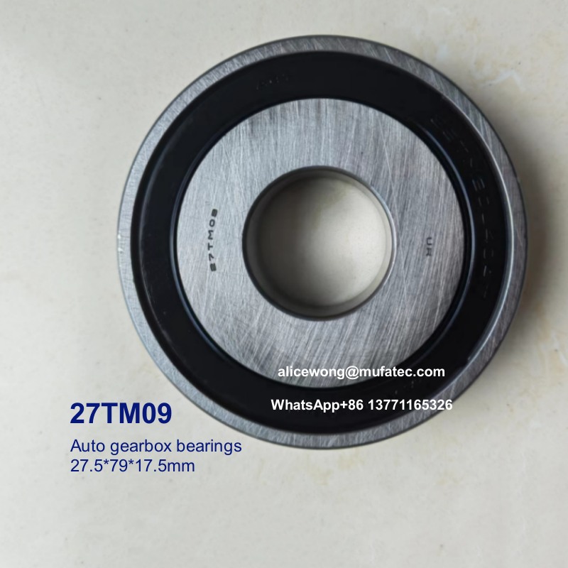 27TM09 B27Z-9 gearbox bearings deep groove ball bearings 27.5*79*17.5mm