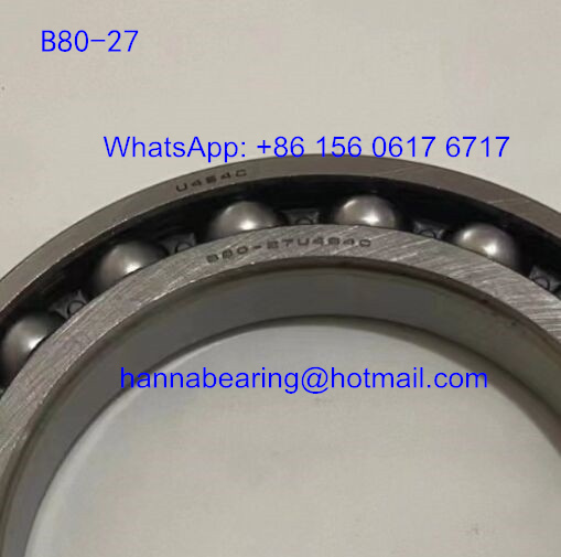 B80-27 Auto Bearing / Deep Groove Ball Bearing 80*115*13.7mm