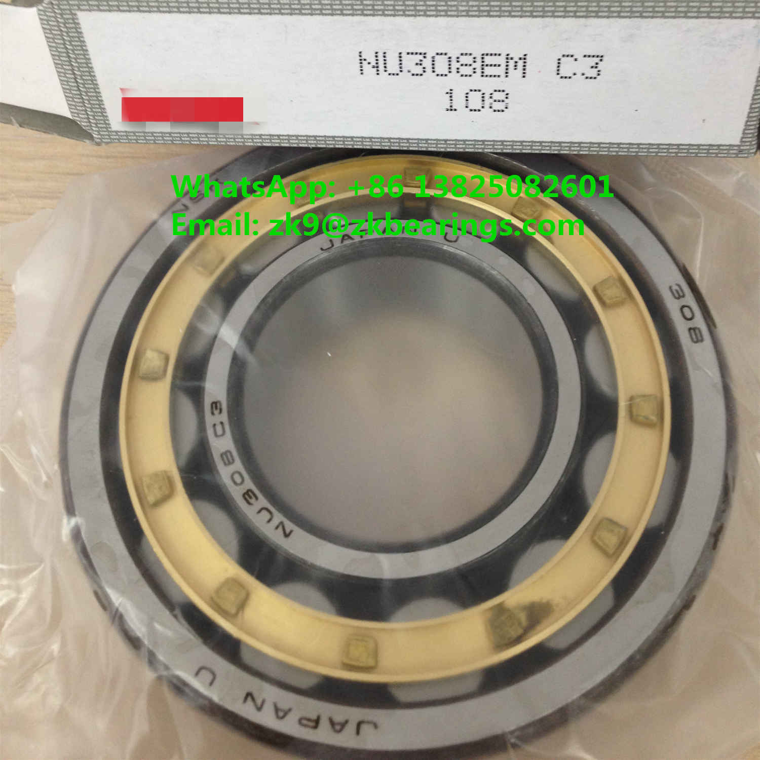 NU228W C3 Single Row Cylindrical Roller Bearing 140x250x42 mm