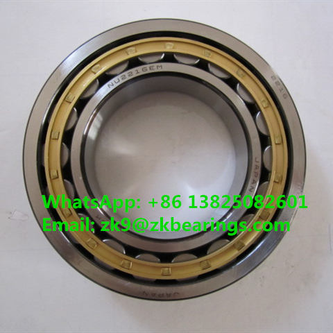 NU2216EM Single Row Cylindrical Roller Bearing 80x140x33 mm
