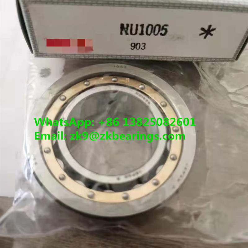 NU1005 Single Row Cylindrical Roller Bearing 25x47x12 mm