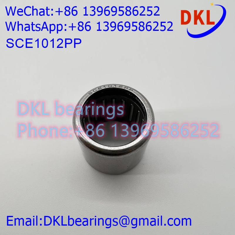 SCE1012PP Drawn cup needle roller bearing size 15.875X20.638X19.05 mm