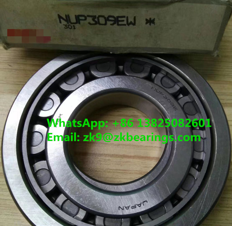 NUP309EW Single Row Cylindrical Roller Bearing 45x100x25 mm