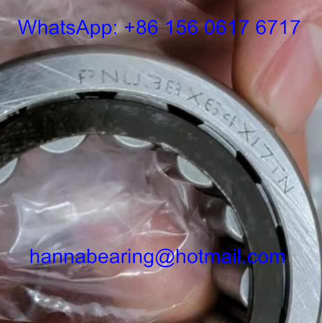 RNU38X64X17 Auto Bearing / Cylindrical Roller Bearing 38*64*17mm