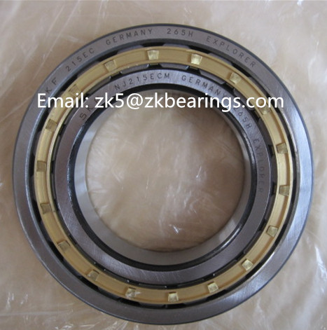 NJ 215 ECM Single row cylindrical roller bearing NJ design 75x130x25 mm