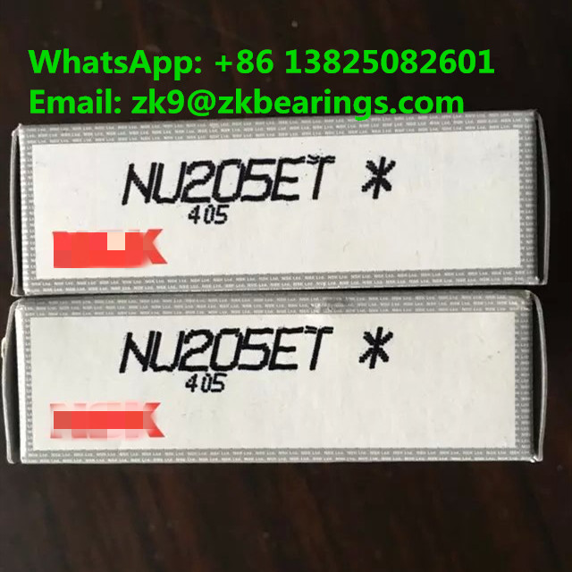 NU205ET Single Row Cylindrical Roller Bearing 25x52x15 mm