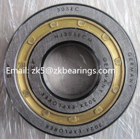 NJ 305 ECP/C3 Single row cylindrical roller bearing NJ design 25x62x17 mm