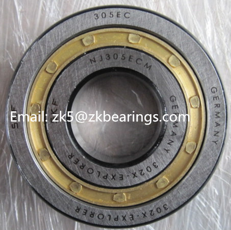 NJ 305 ECP/C3 Single row cylindrical roller bearing NJ design 25x62x17 mm