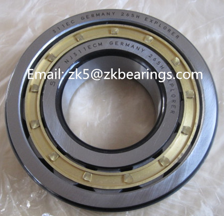 NJ 311 ECJ Single row cylindrical roller bearing NJ design 55x120x29 mm