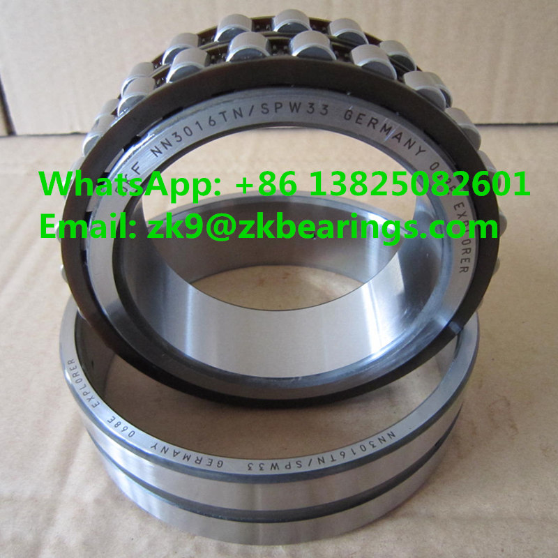 NN3016TN/SPW33 Double Row Cylindrical Roller Bearing 80x125x34 mm