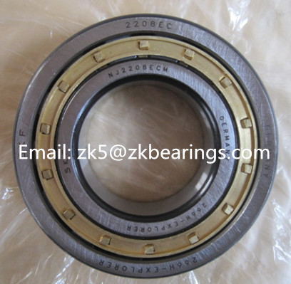 NJ 2208 ECPH Single row cylindrical roller bearing NJ design 40x80x23 mm