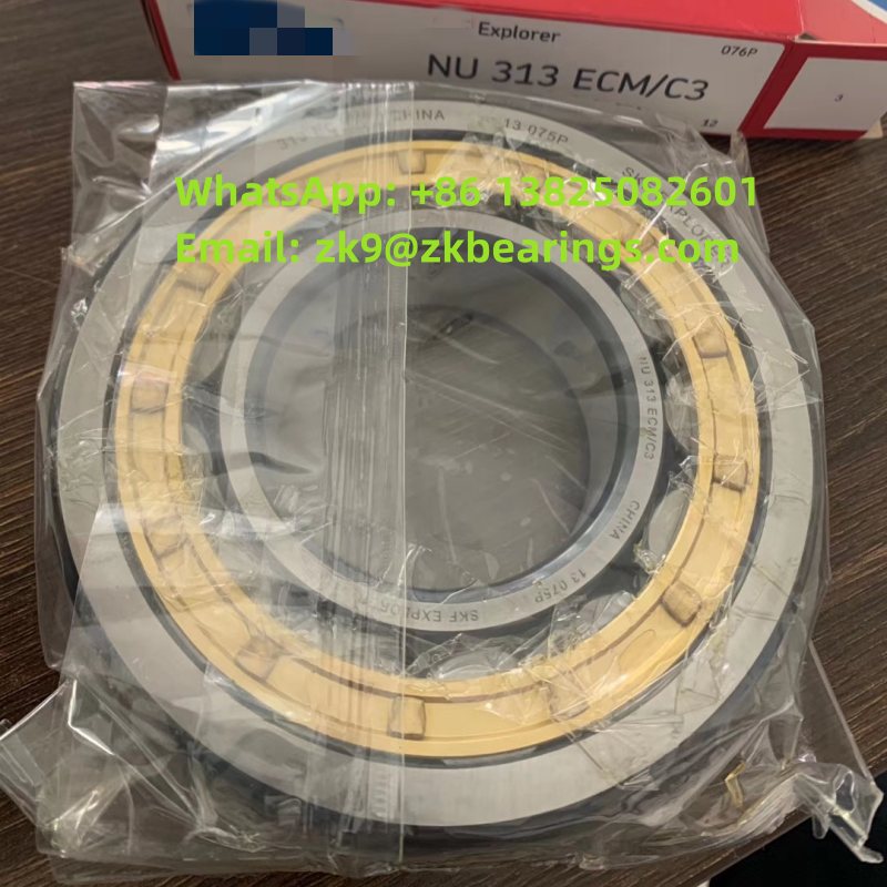 NU 313 ECM/C3 Single Row Cylindrical Roller Bearing 65x140x33 mm