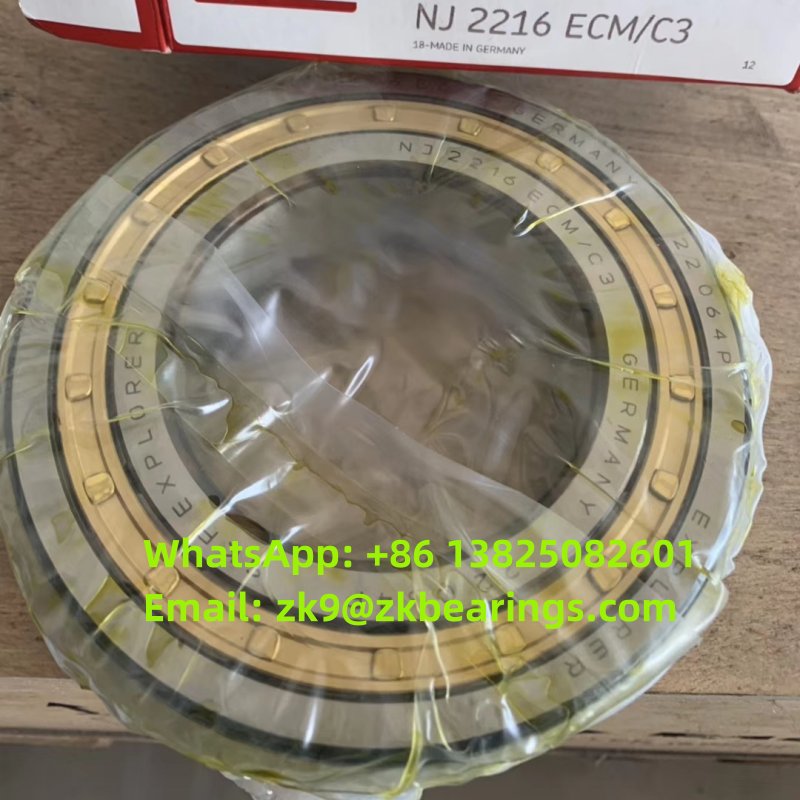 NJ 2216 ECM/C3 Single Row Cylindrical Roller Bearing 80x140x33 mm