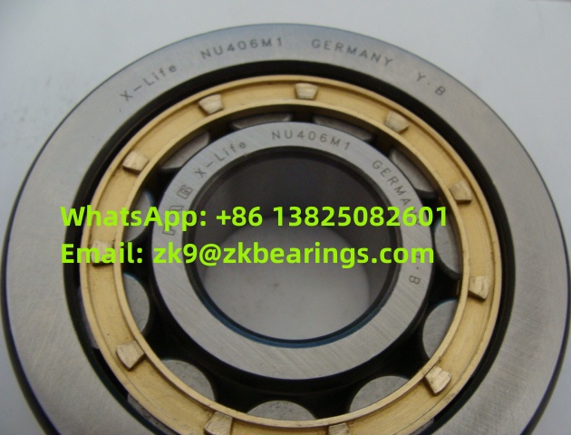 NU 406 Single Row Cylindrical Roller Bearing 30x90x23 mm
