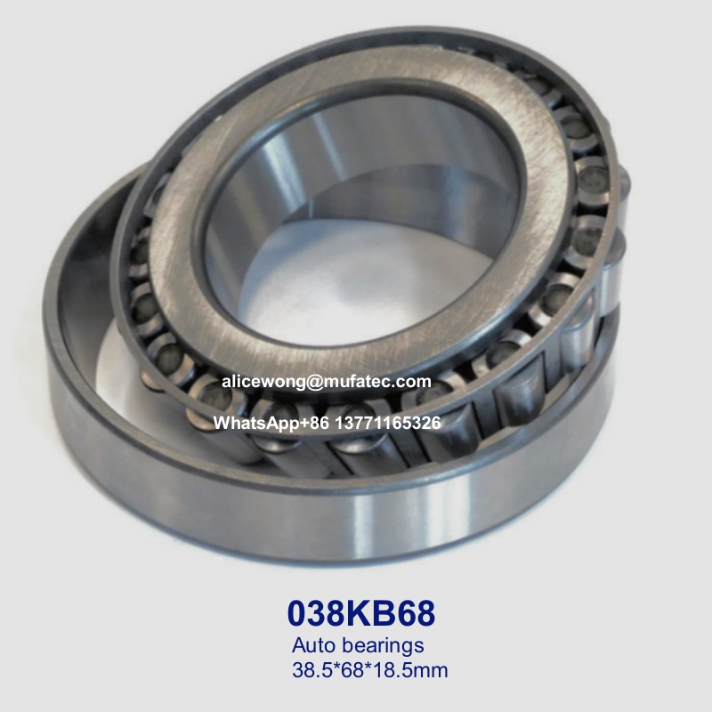 038KB68 automotive bearings non-standard taper roller bearings 38.5x68x18.5mm