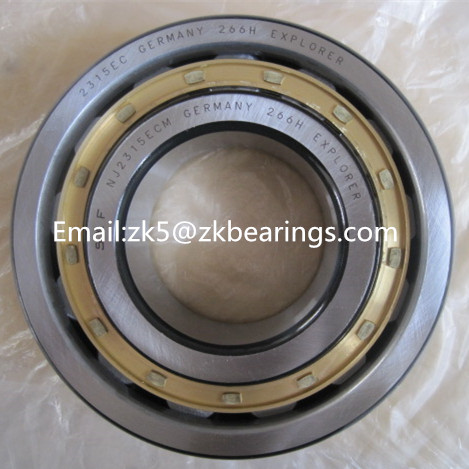 NJ 2315 ECML Single row cylindrical roller bearing NJ design 75x160x55 mm