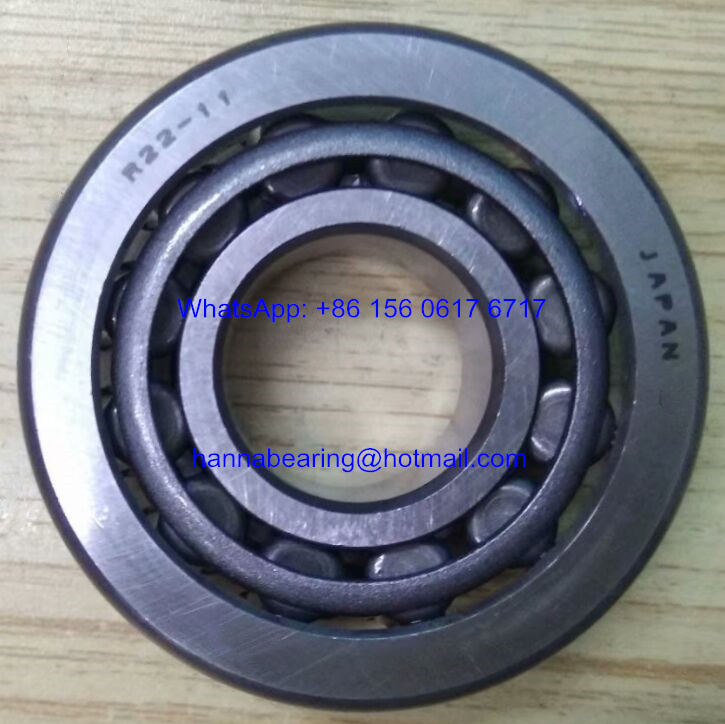 R22-11 Japan Auto Bearing / Tapered Roller Bearing 22x56x17mm