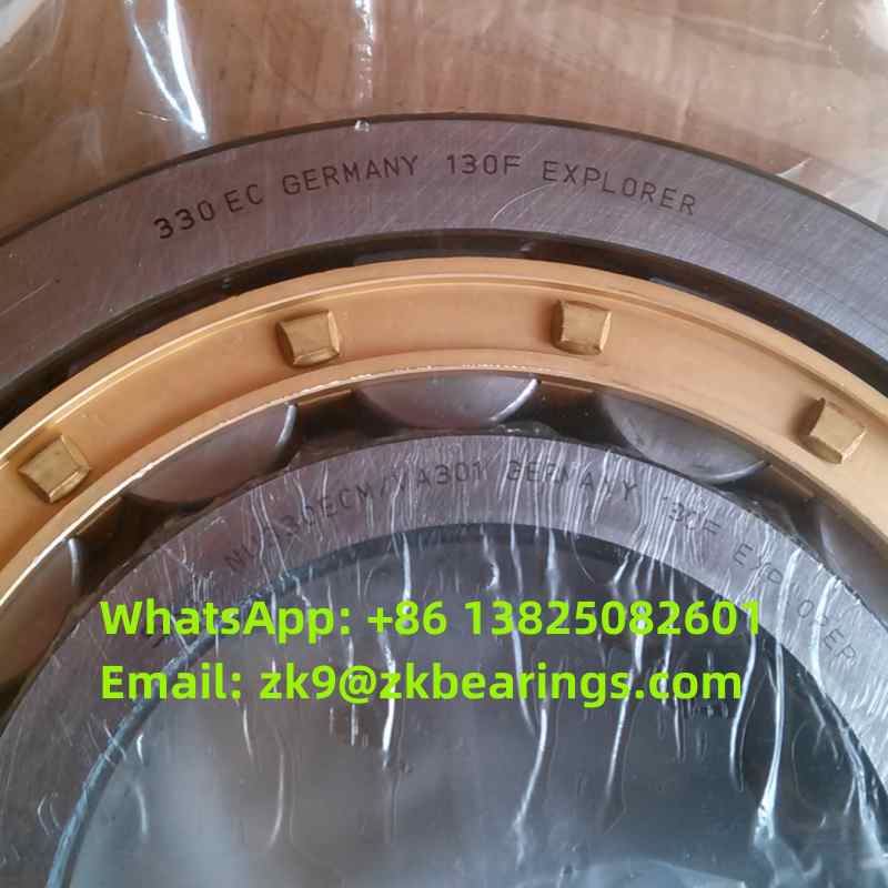 NU 420 M/C4VA301 Cylindrical Roller Bearing 100x250x58 Mm For Railway