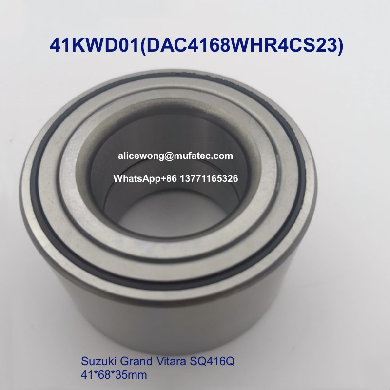 41KWD01 DAC4168WHR4CS23 43462-84A00 Suzuki Grand Vitara wheel hub bearings 41x68x35mm