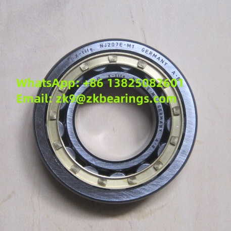 NJ207-E-TVP2 Single Row Cylindrical Roller Bearing 35x72x17 mm