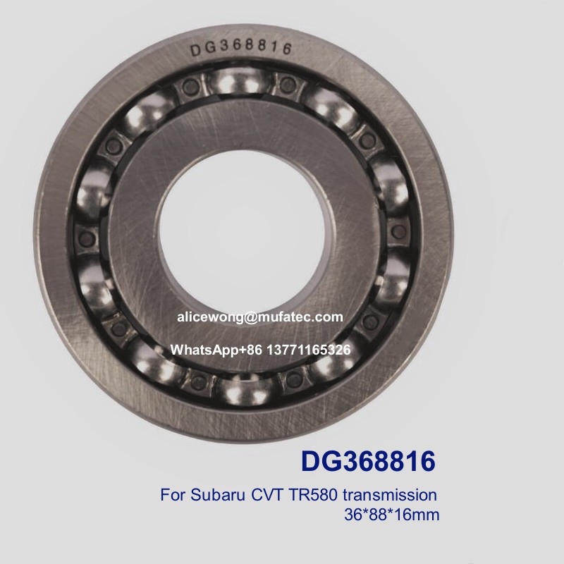 DG368816 Subaru CVT TR580 transmission bearings DG407414 DG358220-1 DG357213-1 36x88x16mm
