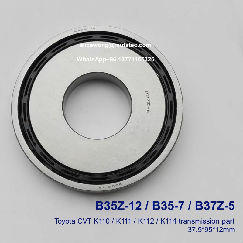 B35Z-12 B35-7 B37Z-5 Toyota CVT K110 K111 K122 K114 pulley bearings 37.5x95x12mm
