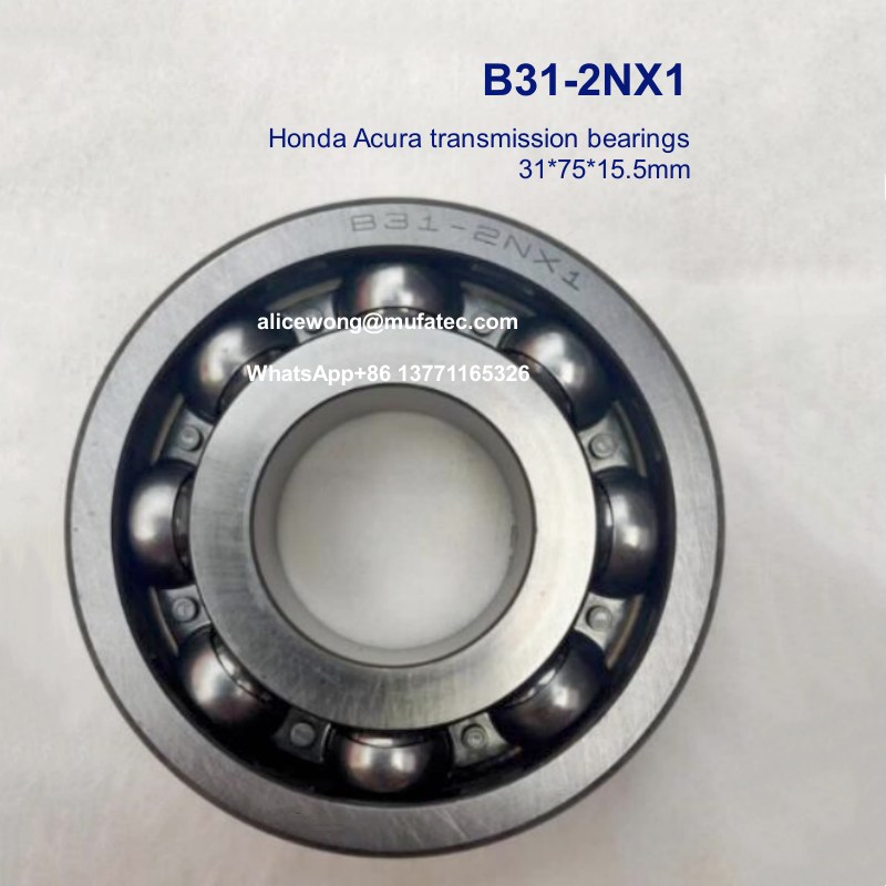 B31-2NX1 B31-2 Honda Acura transmission bearings 31x75x15.5mm