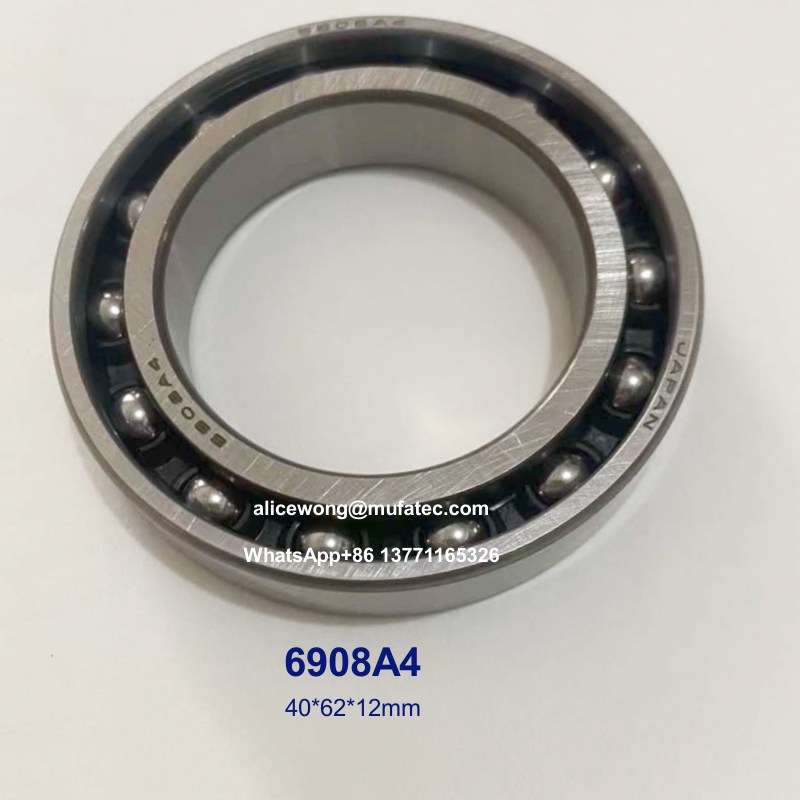 6908A4 deep groove ball bearings thin balll bearings 40x62x12mm