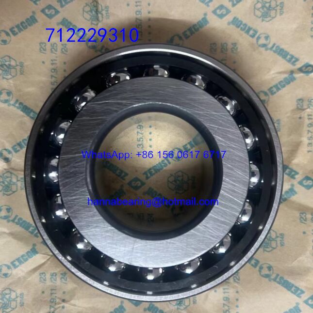 712229310 Auto Differential Bearing 712 2293 10 Ball Bearing 34.925*77*25mm