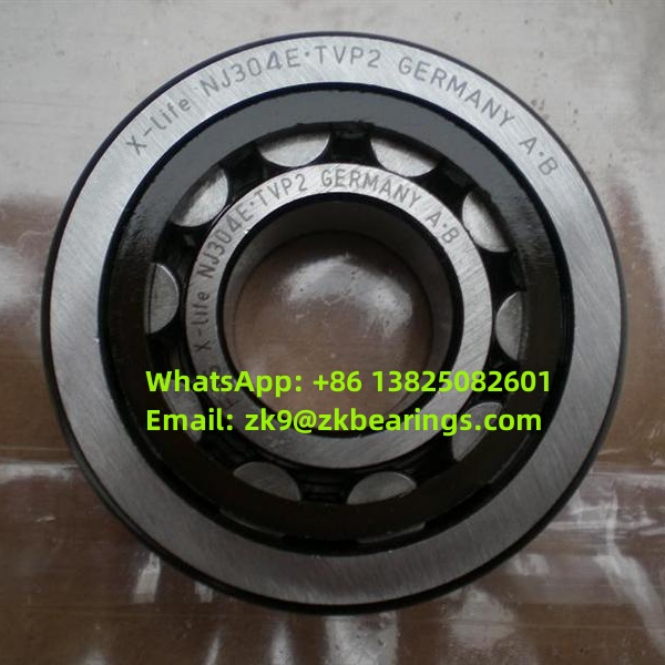 NJ304-E-TVP2 Single Row Cylindrical Roller Bearing 20x52x15 mm