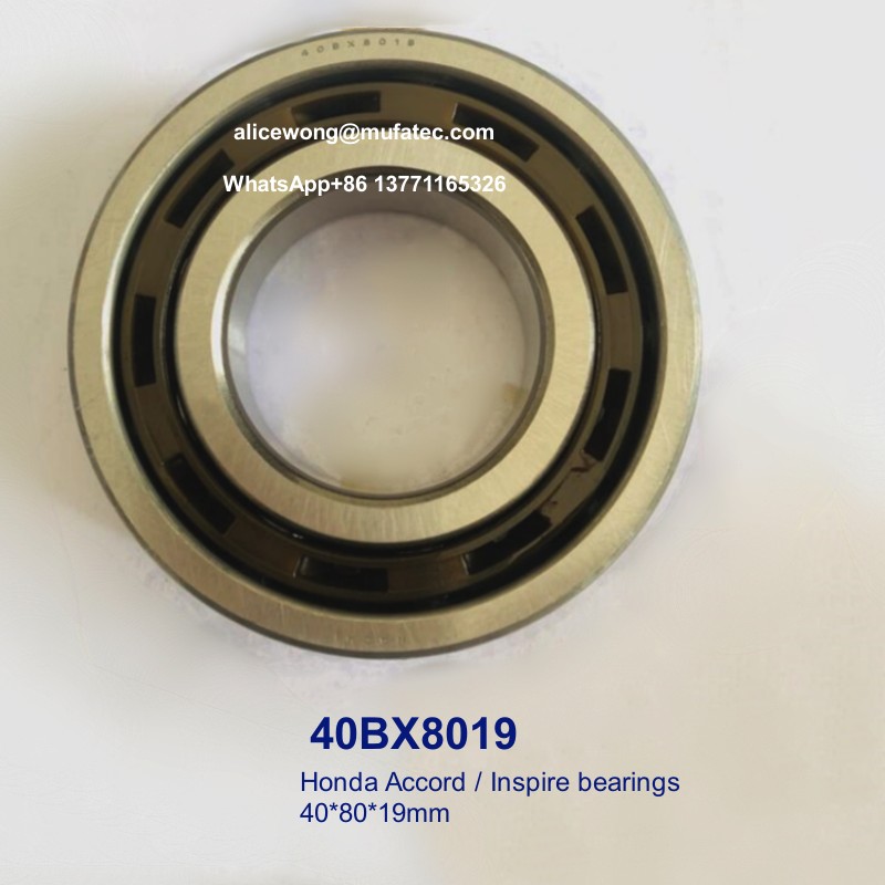 40BX8019 Honda Accord Honda Inspire CVT bearings special ball bearings 40x80x19mm