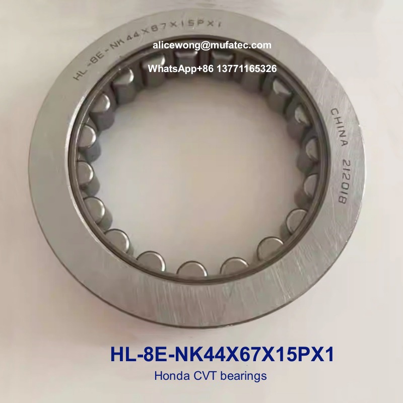 HL-8E-NK44X67X15PX1 NK44X67X15PX1 Honda CVT bearings needle roller bearings without inner ring 44x67x15mm