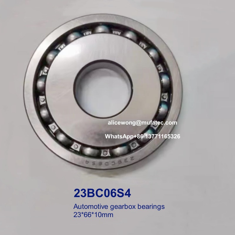23BC06S4 automotive gearbox bearings non-standard ball bearings for car repair and maintenance 23x66x10mm