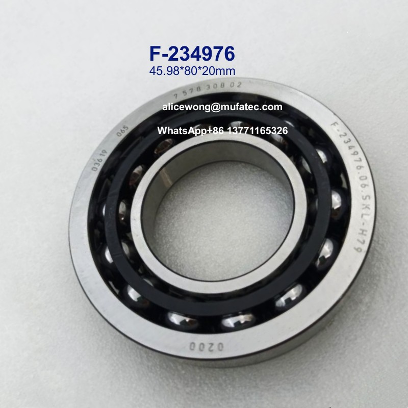 F-234976 F-234976.06.SKL-H79 autombile differential ball bearings 45.98*90*20mm