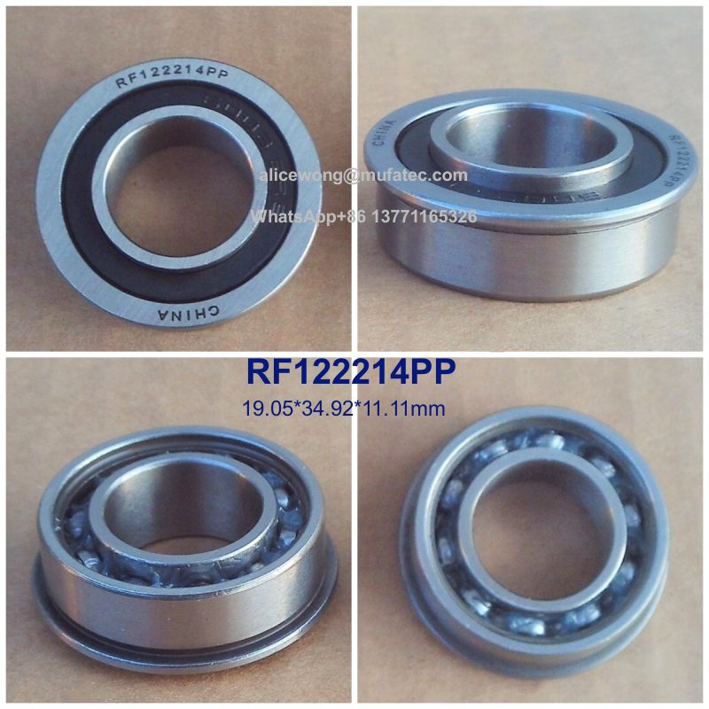 RF122214PP automtoive bearings special ball bearings with flange 19.05*34.92*11.11mm