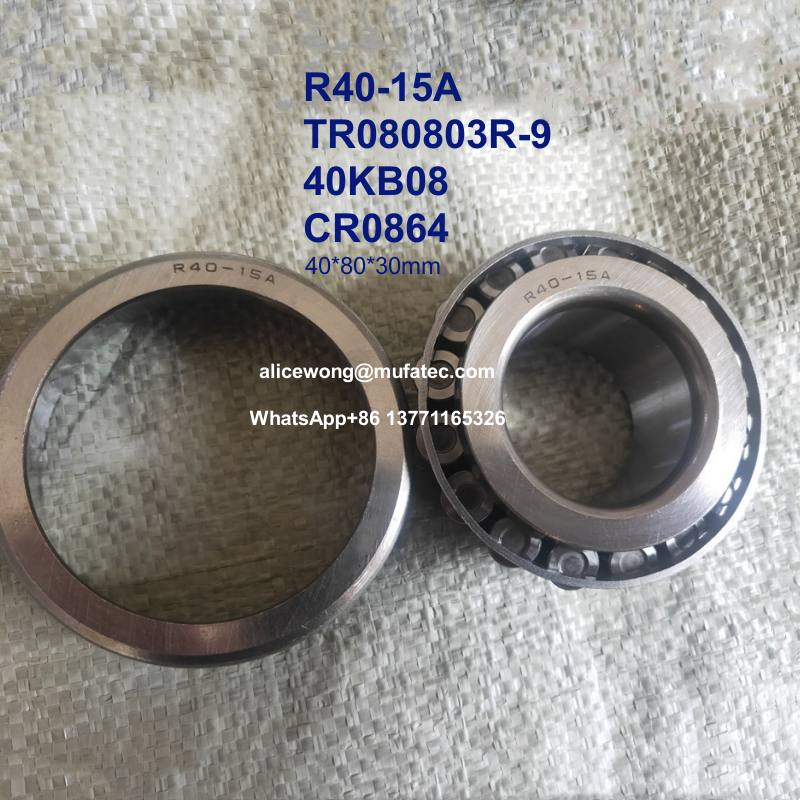 R40-15A TR080803R-9 40KB08 CR0864 Isuzu Hyundai wheel bearings 40*80*30mm