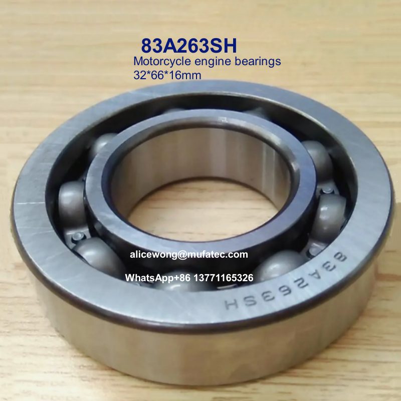 83A263SH motorcycle engine bearing special ball bearings for car repairing and miantenance 32*66*16mm