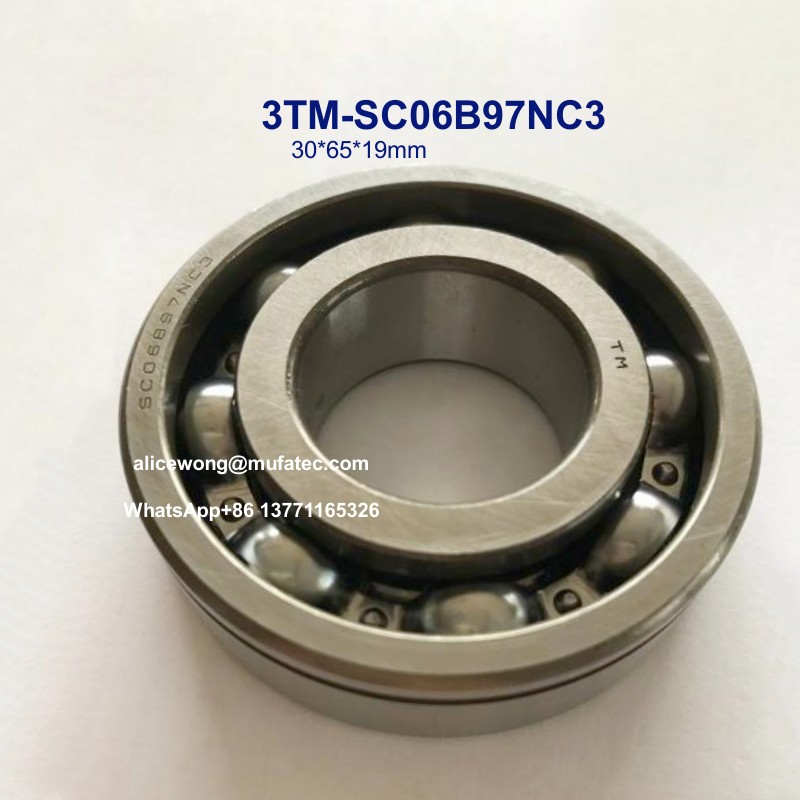 3TM-SC06B97NC3 SC06B97 09262-30097 Suzuki automotive bearings 30*65*19mm