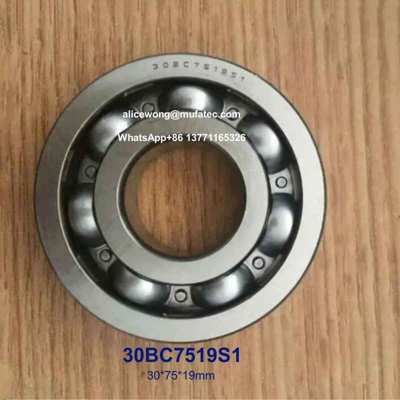 30BC7519S1 30BC7519 automotive gearbox bearings special ball bearings for car repairing and maintenance 30*75*19mm