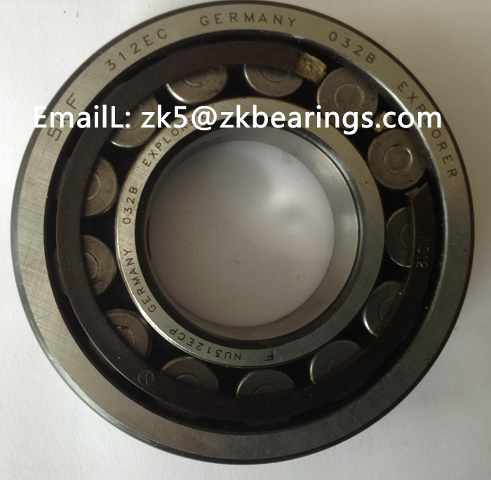 NU 312 ECJ/C3 Single row cylindrical roller bearing NU design 60x130x31 mm
