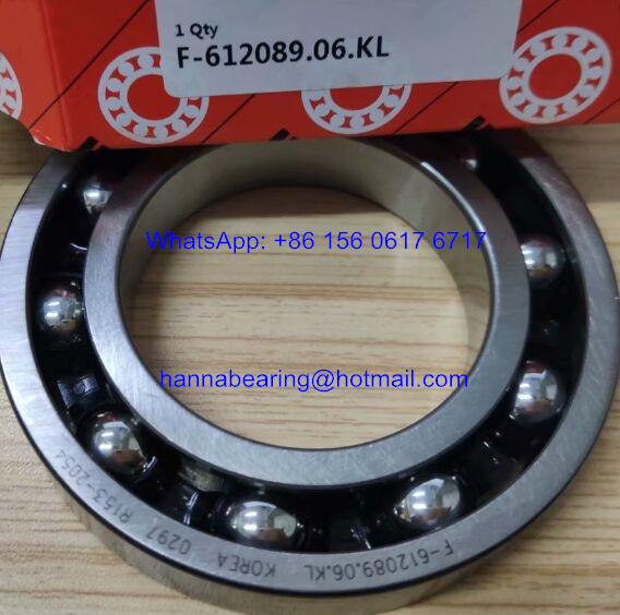 F-602089 Auto Bearing 602089 Deep Groove Ball Bearing 55x95.5x17mm